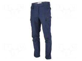 Dungarees | Size: XL | navy blue | slim-fit | 220g/m2 | combat trousers