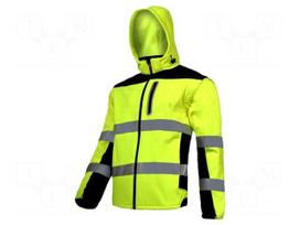 Softshell jacket | Size: S | with a hood,with removable sleeves