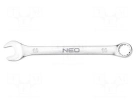 Wrench: combination spanner | double-sided | 10mm | L: 140mm
