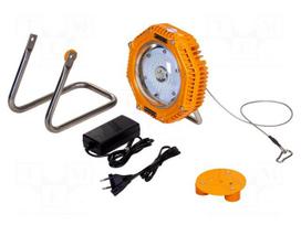 Lamp: working | IP66 | 2100lm | 6h | Titan RX | Features: magnetic base