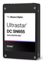 SSD|WESTERN DIGITAL|SSD series Ultrastar DC SN655|3.84TB|PCIe Gen4|NVMe|NAND flash technology TLC|Write speed 2600MBytes/sec|Read speed 6800MBytes/sec|Form Factor U.3|MTBF 25000000 hours|0TS2461