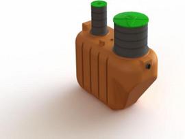 3-chamber Septic Tank V=3m³ RS3000ZL, extension