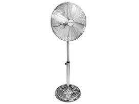 Klimato priemonės // Ventiliatoriai // 44-655# Wentylator stojący 16" 60w srebrny metalowy