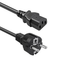 Qoltec Power cable IEC C13/SCHUKO | 3x1.00mm² | 2.5m