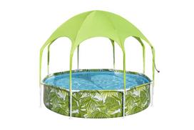Laistymo įranga // Sodo laistymo sistema | Laistymas | Baseinai ir priedai // Basen Ogrodowy Stelażowy Dla Dzieci 244 cm x 51 cm Bestway 56432 Zielony