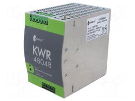 Power supply: switching | 480W | for DIN rail mounting | OUT: 1 | KWR