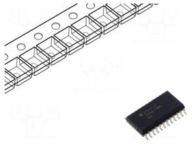 IC: digital | 4 to 16 line,decoder,latch | IN: 4 | CMOS | SMD | SO24