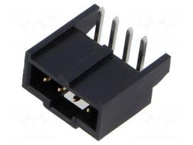 Connector: wire-board | pin header | male | C-Grid III | PIN: 4 | right