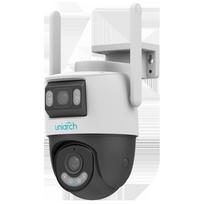UHO P2S-M55F34 ~ Uniarch WiFi/IP ārējā kamera ar diviem objektiviem 5MP 4mm / 5MP 2.8mm (IR + WHITE LED) / Atbalsta UNV NVR