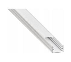 Įleidžiamas profilis LED juostoms, 1 m, baltas