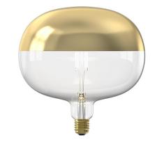 Dimeriuojama LED lemputė su gaubtu FILAMENT E27/6W/230V 1800K auksinė CRI 90