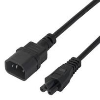 Maitinimo kabelis DELTACO IEC C14 - IEC C5, 5m, juodas / 1902271