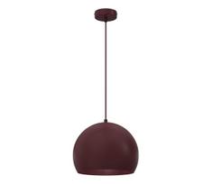 Pakabinamas šviestuvas ant laido SOOL 1xE27/15W/230V skersmuo 27 cm bordo