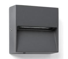 FARO 71963- LED laiptų šviestuvas DUNE LED/3W/230V 2200/2700/3200/4000K IP65 antracitas