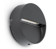 FARO 71960- LED laiptų šviestuvas DUNE LED/3W/230V 2200/2700/3200/4000K IP65 antracitas