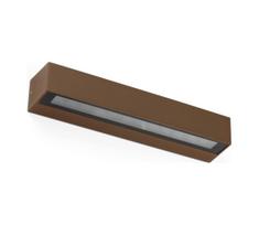 FARO 71905 - LED lauko sieninis šviestuvas DORO 2xLED/10W/230V IP65 rudas