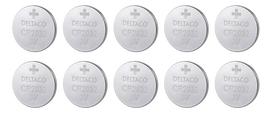 Ultimate ličio baterija DELTACO, 3V, CR2032, 10 vnt / ULTB-CR2032-10P