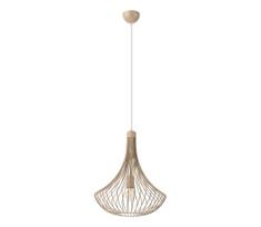 Pakabinama liustra ant laido BALERINA 1xE27/15W/230V smėlio spalvos
