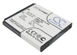 680mAh for Canon IXUS 125HS,IXUS 240HS,PowerShot A2300,PowerShot A2400 IS,PowerShot A3200 IS,PowerShot A3300 IS,PowerShot A3400 IS,PowerShot A4000,PowerShot A2400,PowerShot A3200