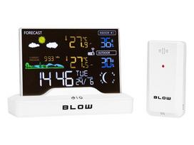 "Smart" įrenginiai // Meteo stotys // 50-387# Stacja pogodowa bezprzewodowa blow ws104 biała"