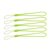 5pcs Universal Hand Wrist Strap Rope Cord Holder Lanyard for Cell Phone Camera 18cm Green Neon