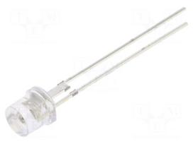 LED | orange | 5mm | 5800÷7000mcd | 140° | Front: flat | 2.3÷2.8VDC | round