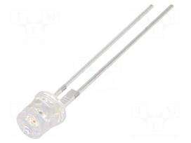 LED | red | 5mm | 5800÷7000mcd | 140° | Front: flat | 2.3÷2.8VDC | -30÷85°C