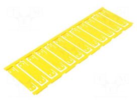 Label | 7÷40mm | polyamide 66 | yellow | -40÷100°C | cable ties | H: 60mm