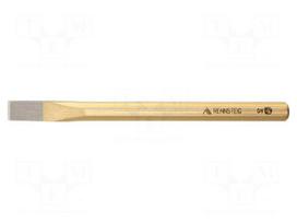 Cold chisel | flat | L: 150mm | Tipwidth: 12mm | Plating: varnish