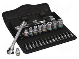 Wrench-set | socket spanner | 1/4" | 28pcs.