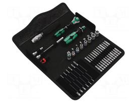 Screwdriver: universal-set | hex key,Phillips,slot,Torx® | case
