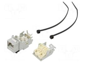 Connector: RJ45 | IDC | socket | PIN: 8 | Cat 6a | 8p8c | IDC
