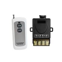 Cerhot CR-BSAC100 AC 90-250V 30A Relay Module and 433MHz Single Channel Wireless Remote Control Up to 500 Meters