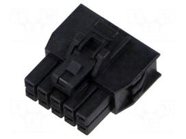 Connector: wire-board | plug | female | PIN: 10 | Nano-Fit | UL94V-0