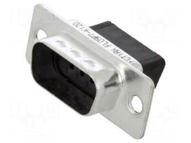 Connector: D-Sub | plug | male | PIN: 9 | straight | for cable | crimped