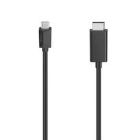 Garso kabelis Hama  Video Cable, USB-C Plug - DisplayPort Plug, Ultra-HD 4K, 1.50 m