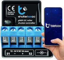 BLEBOX shutterBoxDC v2 WiFi I/O module 2x input binary 2x relay outputs 230V