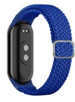 Dirželis iLike Universal Mi Band 8 wristband bracele Braided fabric strap Blue