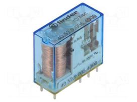 Relay: electromagnetic | Ucoil: 5VDC | DPDT | Icontacts max: 15A | 90Ω