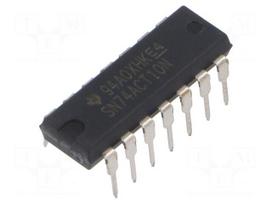 IC: digital | NAND | Ch: 3 | IN: 3 | CMOS,TTL | THT | DIP14 | 4.5÷5.5VDC | tube