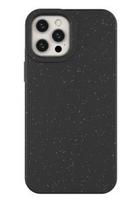 Nugarėlės dėklai Eco Apple iPhone 12 Pro Max Silicone Cover Phone Shell Case Black