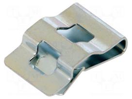 Edge mount holder | Tie width: max.4.8mm | cable ties