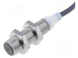 Sensor: inductive | OUT: PNP / NC | 0÷4mm | 12÷24VDC | M12 | 2m | IP67
