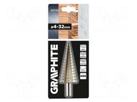 Drill bit | Ø: 4÷32mm | high speed steel | Working part len: 77mm