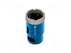 Diamond hole saw | Ø: 12mm | ceramics,glaze