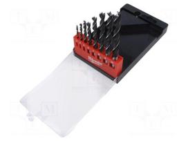 Drill set | for wood | wood,chipboard | 8pcs.