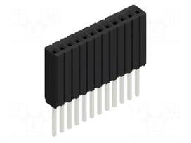 Connector: pin strips | socket | female | PIN: 12 | THT | 1.5A | 125V | 1x12