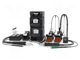 Station: service | 90÷450°C | ESD | 230VAC | 5÷50l/min | Display: LCD