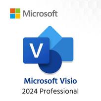 Microsoft Visio Professional 2024 Online Product Key License 1 License Downloadable NR | EP2-07111 | All Languages | ESD