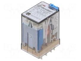 Relay: electromagnetic | 24VDC | 4PDT | Icontacts max: 7A | 7A/250VAC
